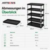 ARTECSIS®: Scaffale per scarpe in plastica con 5 ripiani, Anteprima dell’immagine prodotto 6