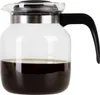 wenco Glaskanne 1,25 l Schwarz - Ideal für Tee, Kaffee und Produktbild-Vorschau 1