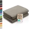 Duschtücher 2er Set, 70x140 cm, fango (braun-grau), Produktbild-Vorschau 1