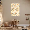 MuchoWow® Poster Blumen - Pastell - Orange 40x60 cm - Produktbild-Vorschau 6