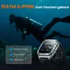KOSPET TANK M4 GPS Smartwatch Herren Voll-Edelstahlgehäuse Produktbild-Vorschau 5