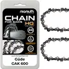 2x catena per motosega 20cm 1,1mm 3/8" 33TG per Güde GAK Anteprima dell’immagine prodotto 5