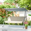 Outsunny Auflagen-Set für Hollywoodschaukel 170 cm Produktbild-Vorschau 8