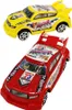 Roter und gelber Rennwagen als Spielzeug - ca. 14 cm Produktbild-Vorschau 1