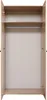 trendteam Garderobe Basics Kleiderschrank, Eiche Sonoma Produktbild-Vorschau 4