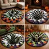 Koberec Unyqoos® na Halloween, kulatý, 60 x 60 cm – motiv Náhled obrázku produktu 8