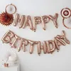 Ballon en plastique lettre K, or rose, env. 80 cm, à Voir les images du produit 3