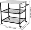 SucceBuy Chariot barbecue d'extérieur 80 x 61 cm Voir les images du produit 8