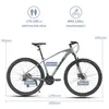 VANKEL 29 Zoll Mountainbike Herren Damen, Aluminium Rahmen, Produktbild-Vorschau 6