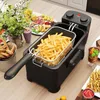Fritéza COSTWAY 3 l, 2000 W, fritéza na olej, nastavitelný Náhled obrázku produktu 2