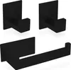 ECENCE 1x Toilettenpapierhalter + 2x Handtuchhaken ohne Produktbild-Vorschau 1