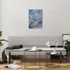 Bilder auf glas - Einteilig - Gold Blau Farbe - 50x70cm - Produktbild-Vorschau 6