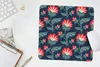 MuchoWow® Mauspad Mousepad Design - Blumen - Rot 30x30 cm - Produktbild-Vorschau 6