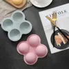 2 půlkruhové silikonové formy se 4 formičkami - Mini Náhled obrázku produktu 5