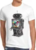 style3 Sheldon Testbild Roboter T-Shirt Herren, Größe:4XL, Produktbild-Vorschau 1