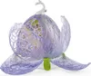 A toy flower-shaped carriage with intricate details, open to reveal a fairy inside. Anteprima dell’immagine prodotto