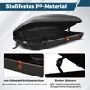 COSTWAY 400L box da tetto per auto, box da tetto con Anteprima dell’immagine prodotto 6