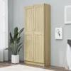 vidaXL Bücherschrank Sonoma-Eiche 82,5x30,5x185,5 cm Produktbild-Vorschau 11