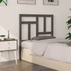 vidaXL Kopfteil Grau 95,5x4x100 cm Massivholz Kiefer - Produktbild-Vorschau 4
