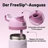Owala FreeSip Isolierte Edelstahl Trinkflasche mit Produktbild-Vorschau 2