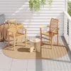 vidaXL Teppich ZIZUR Braun 230 x 160 cm Polypropylen Produktbild-Vorschau 2