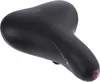 Selle Bassano Comfort Plus unisexe noire Voir les images du produit 1