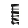 Schulte Badheizkörper IGNIS, 140x60 cm, Schwarz, Anschluss Produktbild-Vorschau 2