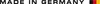 The image shows the text "MADE IN GERMANY" next to the German flag colors. Produktbild-Vorschau