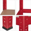 Relaxdays Schwerlastregal, 5 Ebenen, Traglast 1325 kg, Produktbild-Vorschau 8
