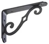 SOTECH Regalkonsole BLACKLINE II 125 x 90 mm schwarz Produktbild-Vorschau 1