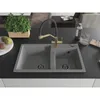 Mexen Tomas 2-Becken-Granitspüle mit Mischbatterie Duo, Produktbild-Vorschau 3