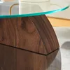 Moderner minimalistischer gehärteter Glas-Couchtisch, Produktbild-Vorschau 15
