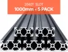 A stack of aluminum extrusions with a promotional banner at the top. Anteprima dell’immagine prodotto