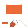 The Living Store Sonnensegel 160 g/m² Orange 2x5 m HDPE Produktbild-Vorschau 7