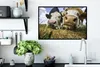 MuchoWow® MuchoWow® Gerahmtes Poster Kühe - Heu - Porträt Produktbild-Vorschau 3