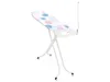 A white ironing board with a floral pattern cover is shown against a white background. Náhľad obrázku produktu