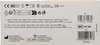 The back of a product box with various symbols, text, and barcodes. Produktbild-Vorschau