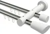Interdeco Innenlaufstange / Gardinenstange mit Innenlauf Produktbild-Vorschau 1