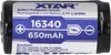 XTAR 16340 RCR123A 3,6V 650mAh Akku (geschtzt) - 1,2 A Produktbild-Vorschau 4