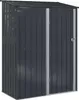 vidaXL Cabanes de jardin Anthracite 153,5 x 86 x 200 cm Voir les images du produit 1