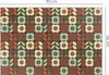 Folkloristische Blumenillustration – Vinylteppich – 60x90 Produktbild-Vorschau 5
