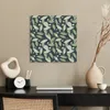 MuchoWow® Poster Blumen - Blätter - Muster 50x50 cm - Produktbild-Vorschau 3
