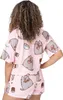 Pusheen - Schlafanzug für Damen NS7530 (S) (Pink) Produktbild-Vorschau 2