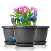 BigDean bloempot van 33 cm met onderzetter, rond, Productafbeelding-voorbeeld 2