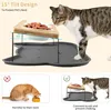 Erhöhter Katzennapfständer, Katzennapf Erhöht, 3er Set Produktbild-Vorschau 2