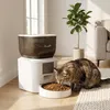PawHut Futterautomat Katze, 2,4G WiFi 4L Katzenfutter Produktbild-Vorschau 2