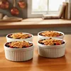 Vilde | Zapekacie misky - Biele - 260 ml - 4 kusy - Odolné Náhľad obrázku produktu 2