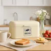 Relaxdays chlebník, chlebník s víkem a rukojetí, rozměry: Náhled obrázku produktu 2