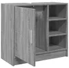 vidaXL Waschbeckenunterschrank Grau Sonoma 63x29x55 cm Produktbild-Vorschau 5