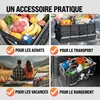 Monzana Organisateur de Coffre de Voiture Noir Isotherme Voir les images du produit 2